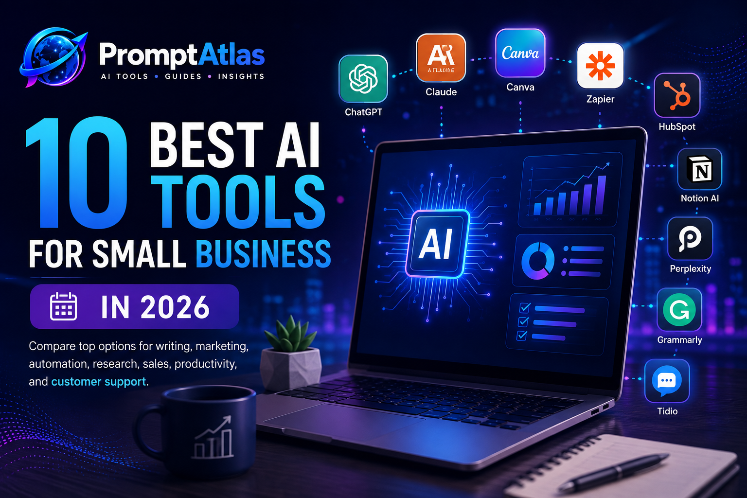 10 Best AI Tools for Small Business in 2026: We Tested Them Hands-On