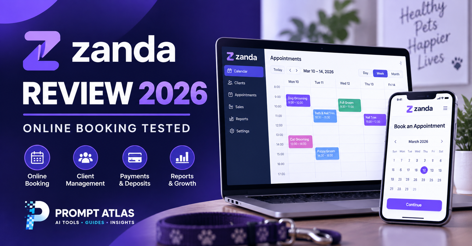 Zanda Review 2026: I Tested Its Online Booking Setup