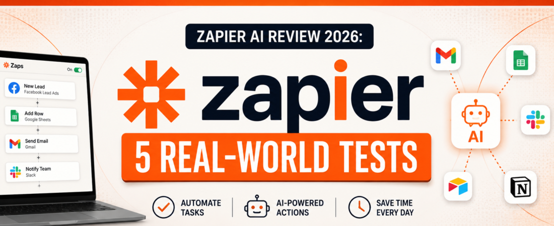 Zapier AI Review 2026: I Tested It on 5 Small Business Tasks