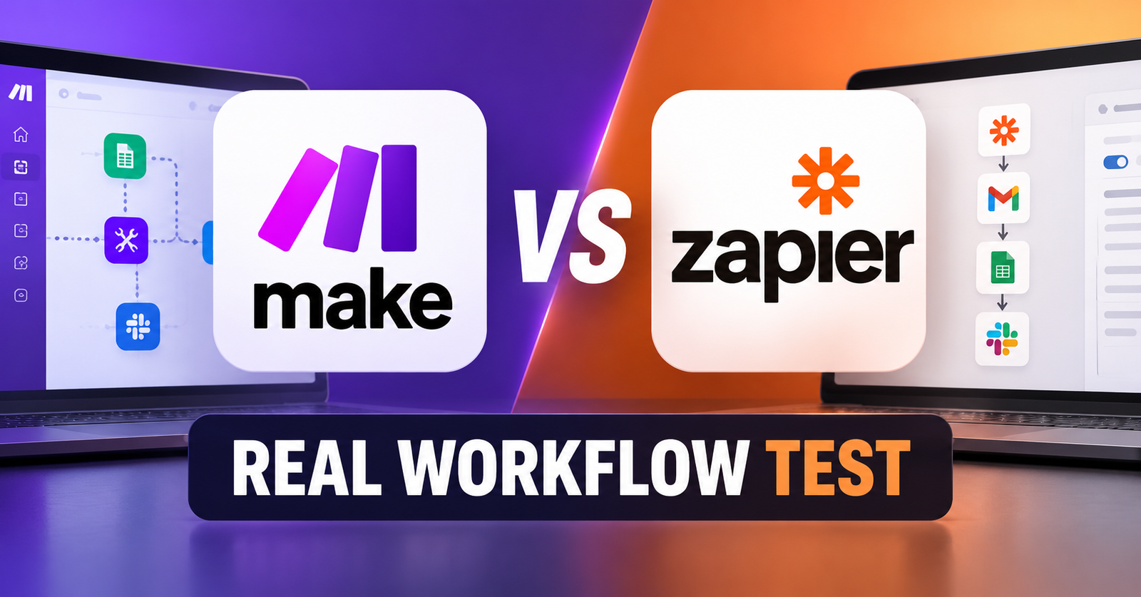 Make vs Zapier for Small Business: I Tested Both in Real Workflows
