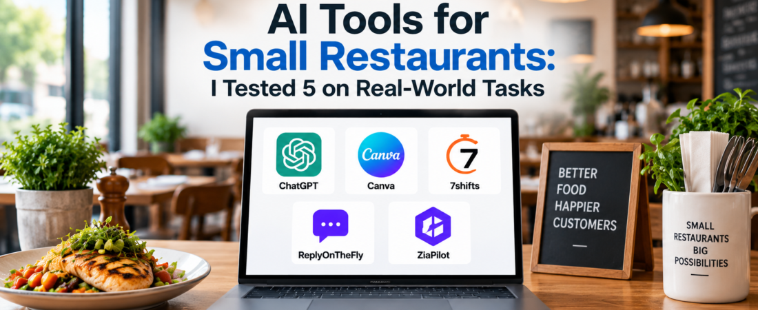 AI Tools for Small Restaurants: I Tested 5 on Real-World Tasks