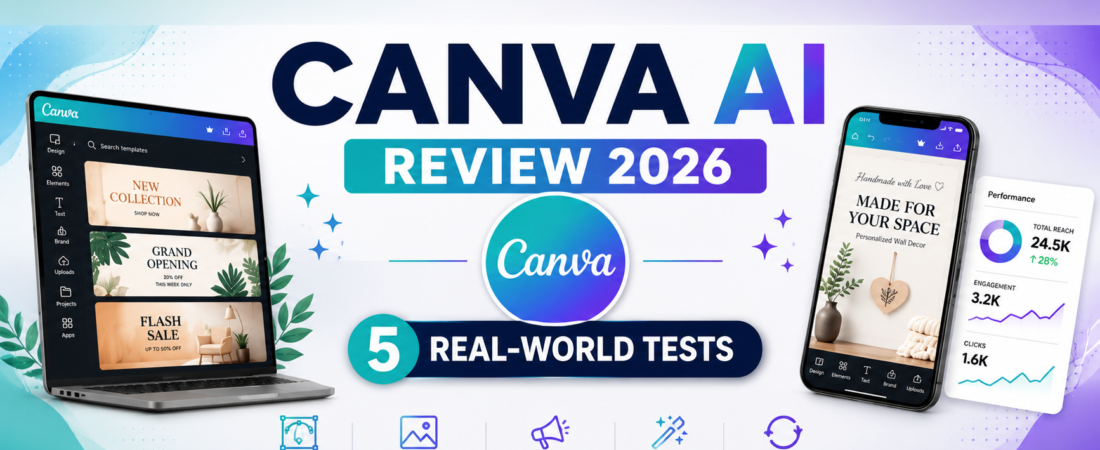 Canva AI Review 2026: I Tested It on 5 Small Business Tasks
