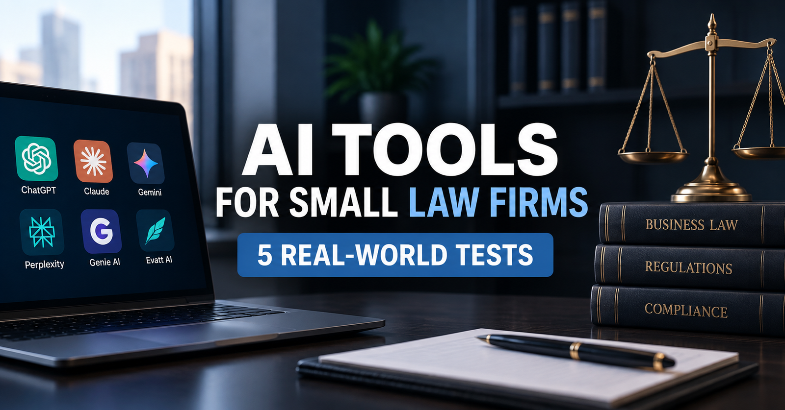 AI Tools for Small Law Firms: I Tested 5 on Real-World Tasks