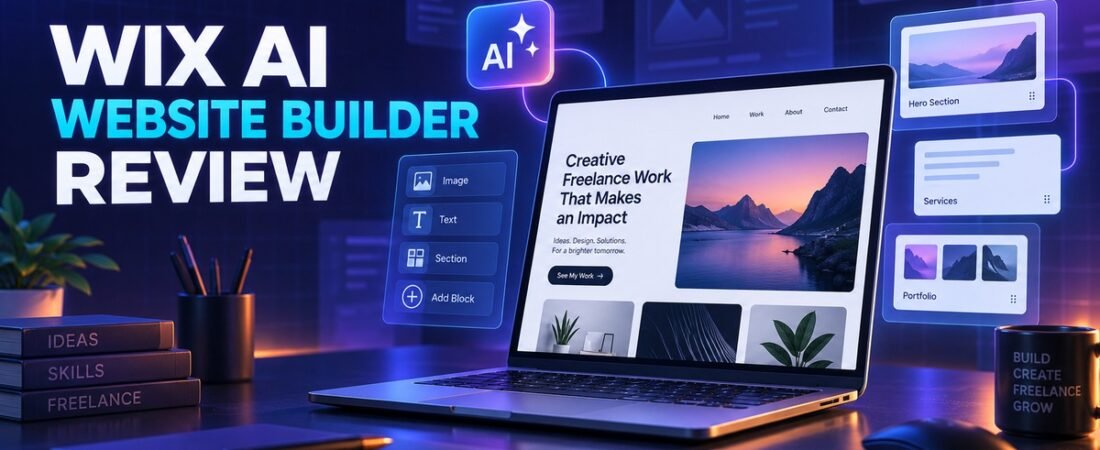 Wix AI Website Builder Review 2026: I Built a Freelancer Site in 3 Tests