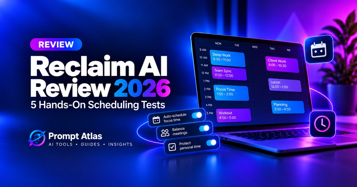 Reclaim AI Review 2026: I Ran 5 Hands-On Scheduling Tests